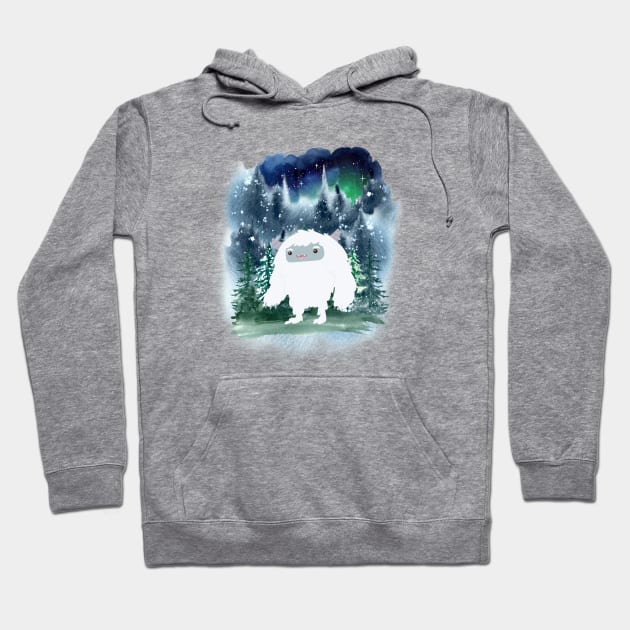 I'm A Cute Yeti Hoodie by AlmostMaybeNever